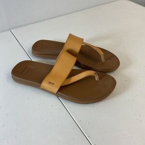 Size 9 Reef Women's Sandals Cushion Sol Brown Casual‎ Comfort Summer Beach